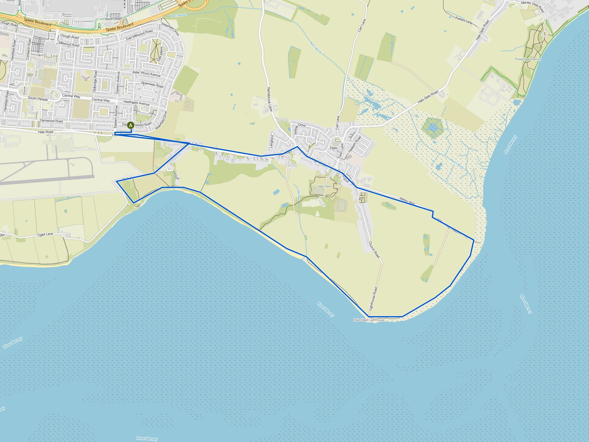 The best walks and hikes around Liverpool | Komoot